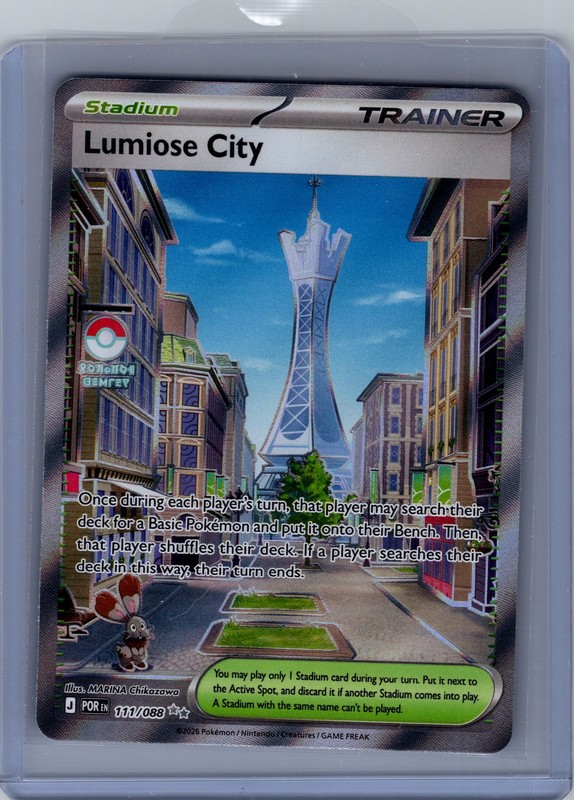 ME03: Perfect Order #111/088 Lumiose City