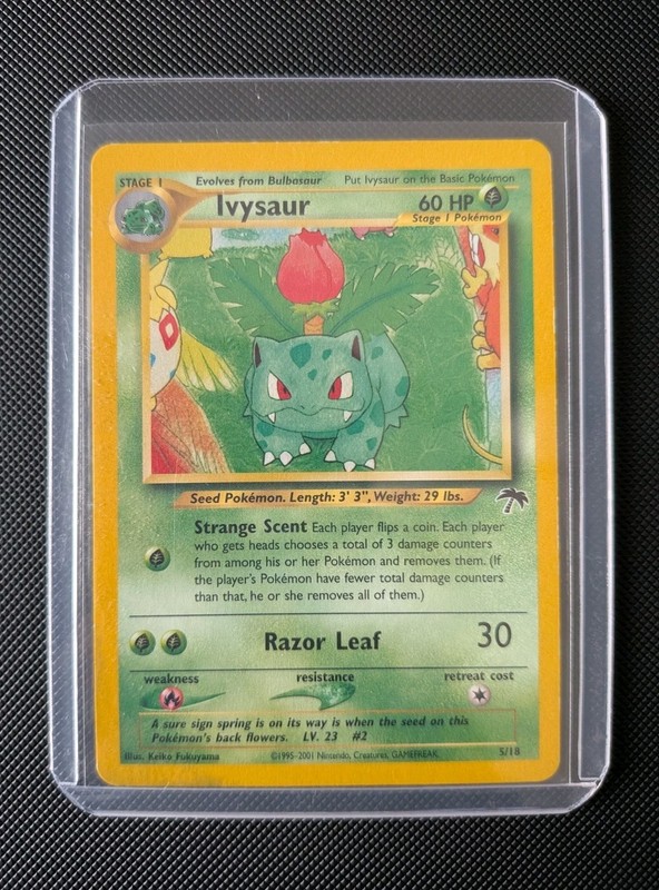 Pokemon Ivysaur Promo Southern Islands 05/18
