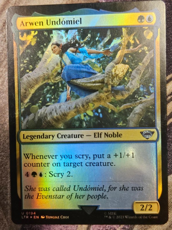 Arwen Undomiel 194 Universes Beyond: Lord of the Rings: Magic: Gathering Foil NM