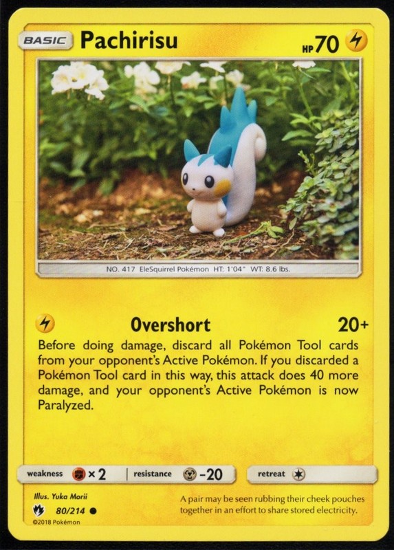 Pachirisu 80/214 Common Lost Thunder Near Mint