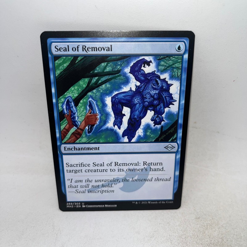 Seal of Removal 269 Uncommon Modern Horizons 2 Magic: The Gathering LP