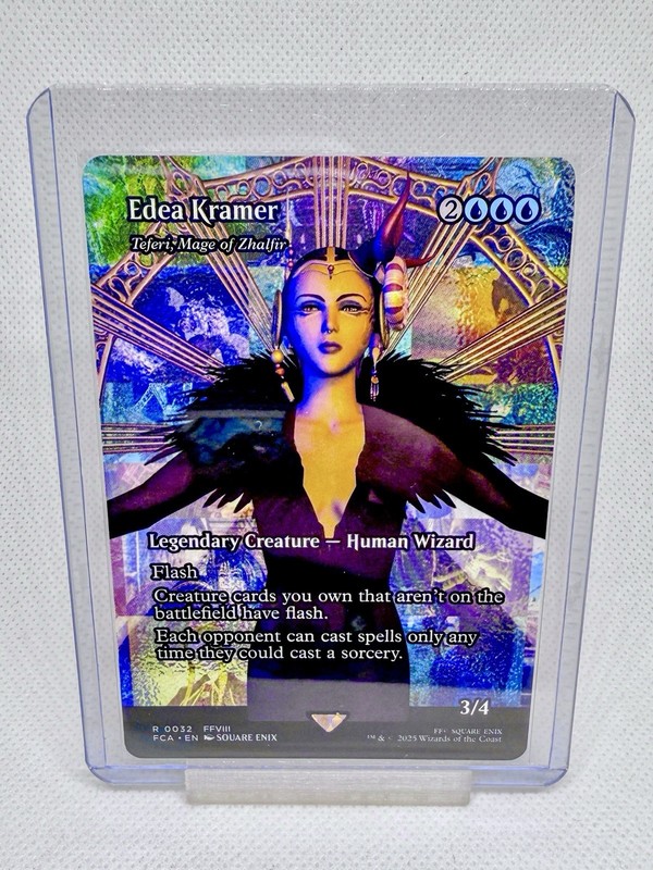 MTG Edea Kramer 32 Rare Showcase Final Fantasy Through the Ages