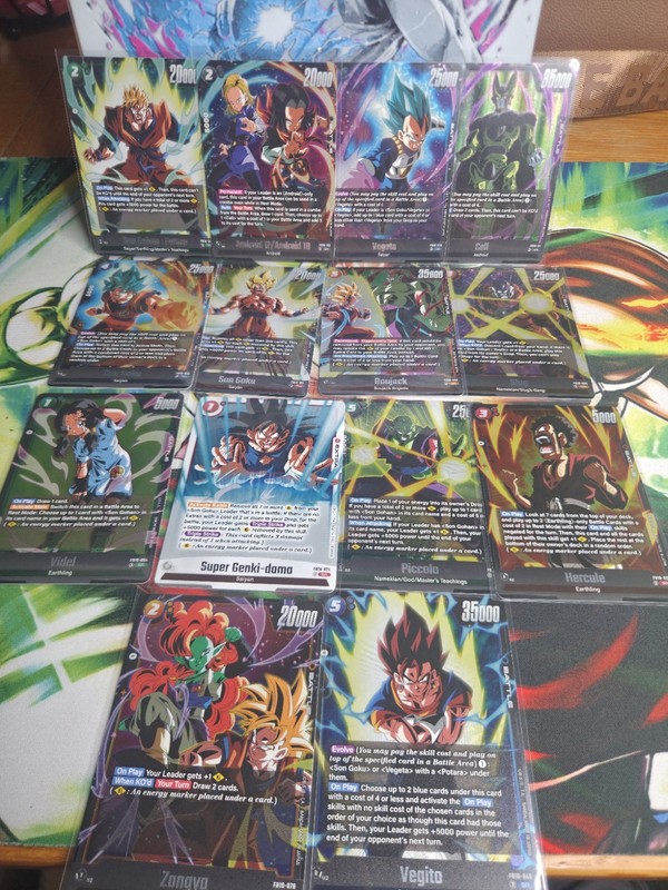 Dragon Ball Super Card Game Fusion World SR FOIL – Bundle 14 FB10 CROSS FORCE