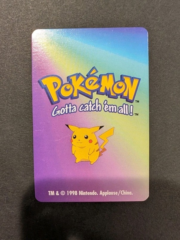 Vintage 1998 KFC Pokemon Pikachu Card (Ungraded) gallery