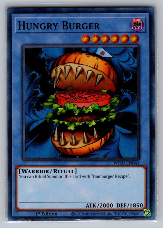 Yugioh Hungry Burger Super Rare Wild Survivors WISU-EN041 NM