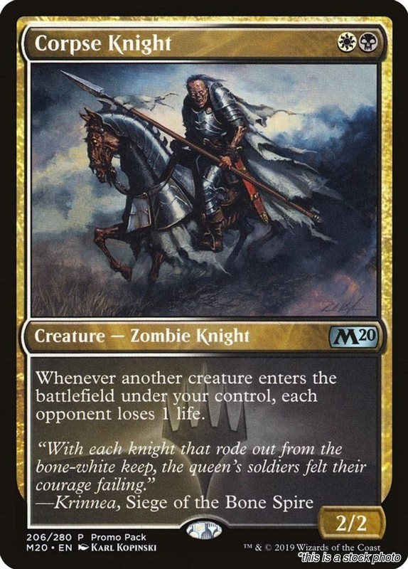 MTG Corpse Knight [PPM20 – 206] LP
