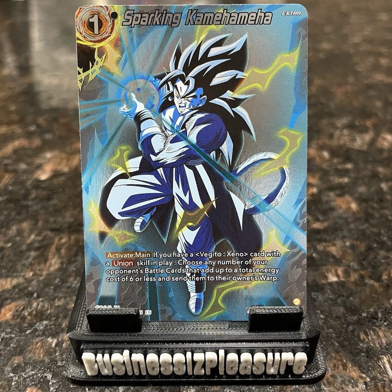 Sparking Kamehameha BT24 Alternate Art Silver Foil Dragon Ball Super Card | NM