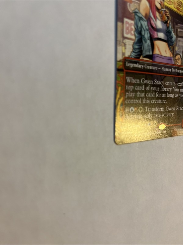 Gwen Stacy Borderless Nonfoil Card #0202 MTG gallery
