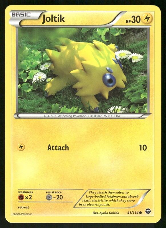 Joltik Common XY – Steam Siege 41/114 NM