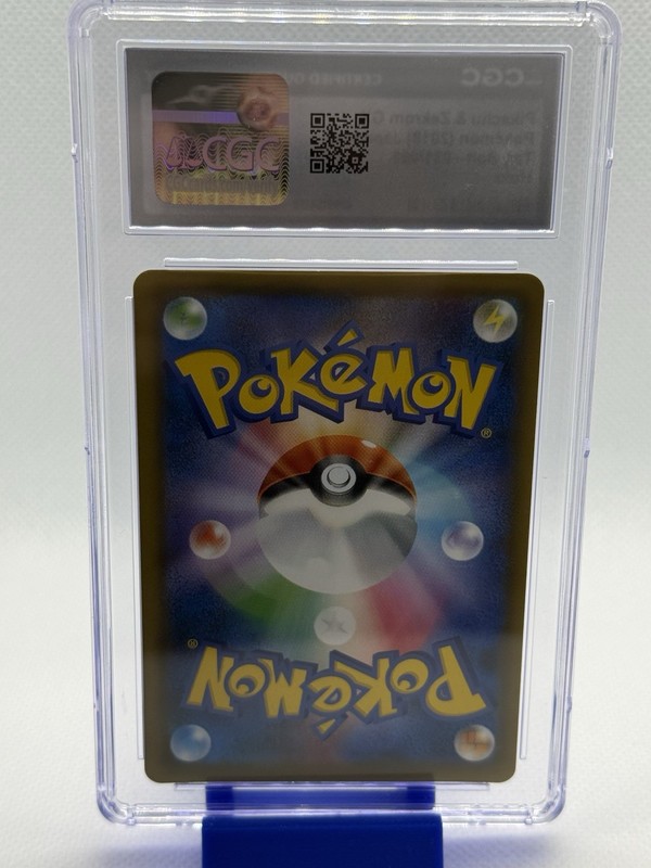 CGC 10 Pikachu & Zekrom GX 031/095 Sm9 Tag Bolt Japanese Holo 2018 gallery