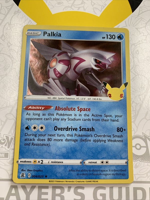Pokémon Celebrations Palkia 004/025 Holo