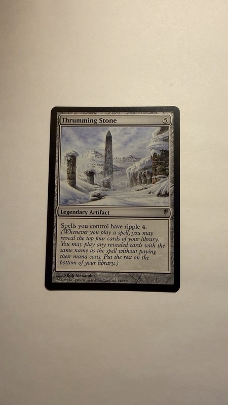 Thrumming Stone Coldsnap Regular Mtg Magic