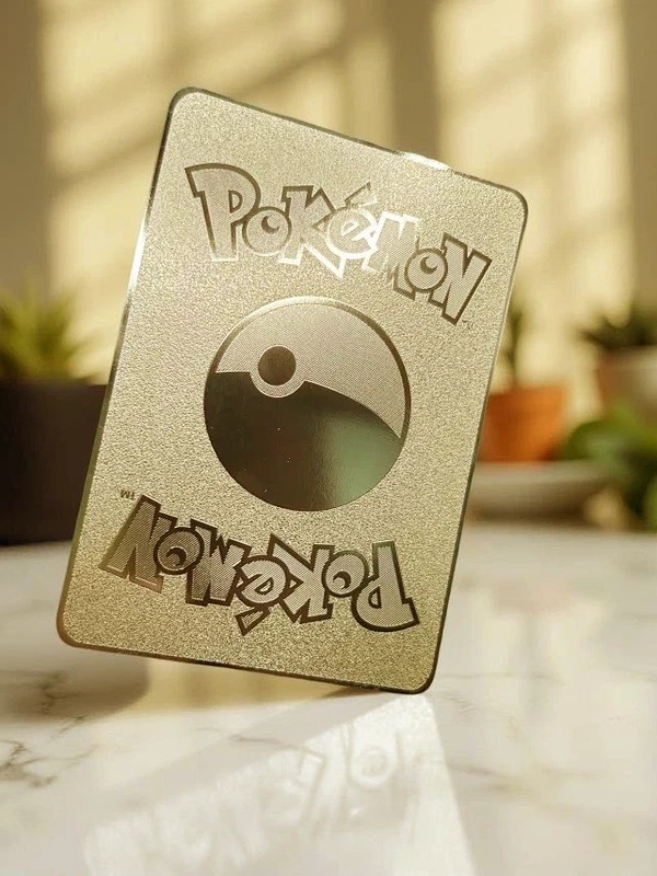 Pokemon Umbreon Ex Gold Metal Card Stainless Steel Gift/Display gallery
