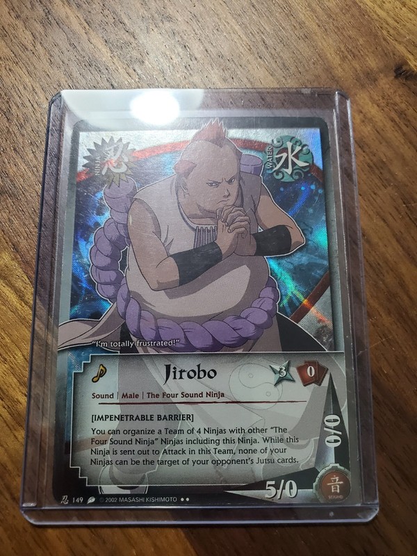Jirobo – N-149 – Rare – Unlimited Edition – Wavy Foil