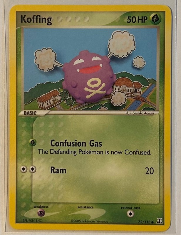 Koffing 72/113 Delta Species Regular LP 2005