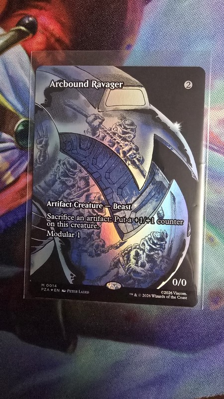 Arcbound Ravager (Borderless) Teenage Mutant Ninja Turtles Source Material Foil