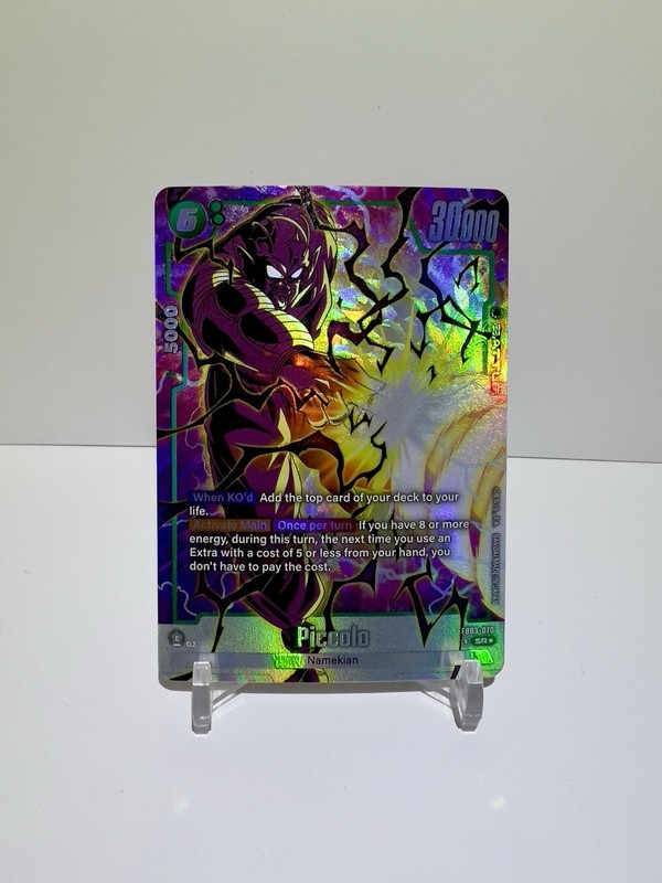 Piccolo FB03-070 SR* NM Dragon Ball Super Card Game – Fusion World