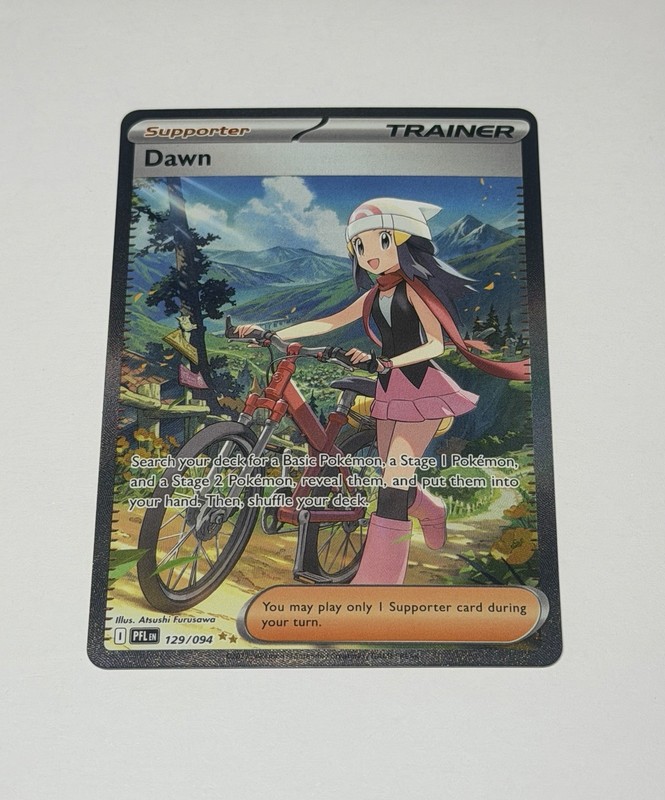 Pokemon Card TCG Dawn 129/094 Phantasmal Flames Secret Illustration Rare English