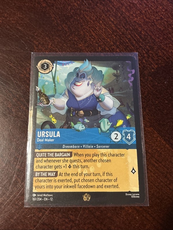 Disney Lorcana | Wilds Unknown | Legendary | Ursula Deal Maker