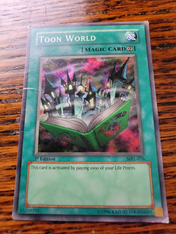 PL! Yugioh Toon World Super Rare #MRL-076 1st edition