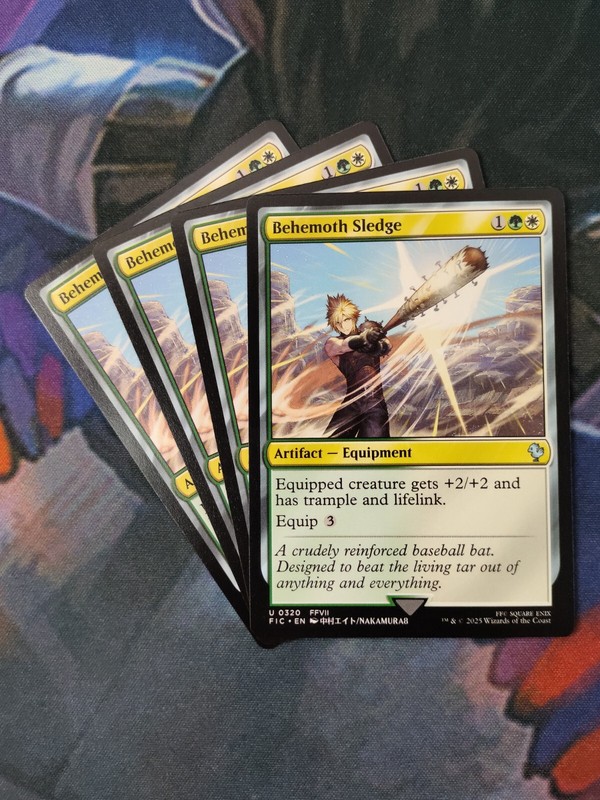 Behemoth Sledge x 4 | *% Off 2+ | Final Fantasy | NM | MTG