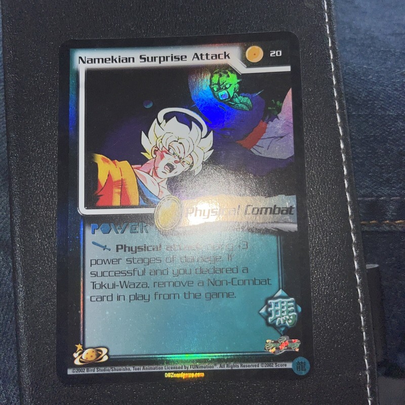 2002 Dragonball Z CCG – Namekian Surprise Attack 20 World Games Saga WGS LIMITED