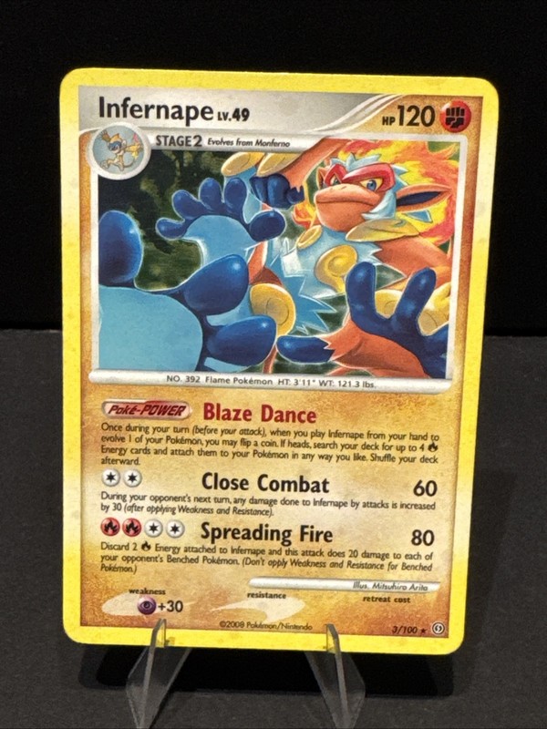 Infernape 3/100 Stormfront Holo