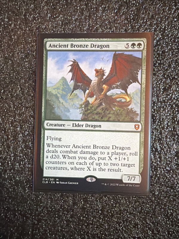 Ancient Bronze Dragon Commander Legends: Battle for Baldur’s Gate Regular