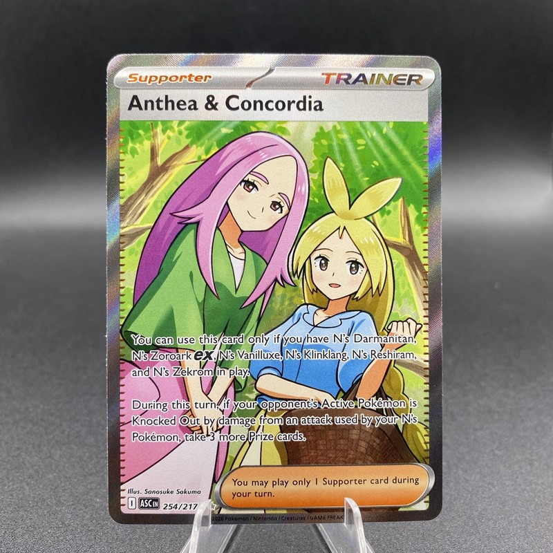 Anthea & Concordia 254/217 Ultra Rare Ascended Heroes Pokemon TCG Near Mint gallery
