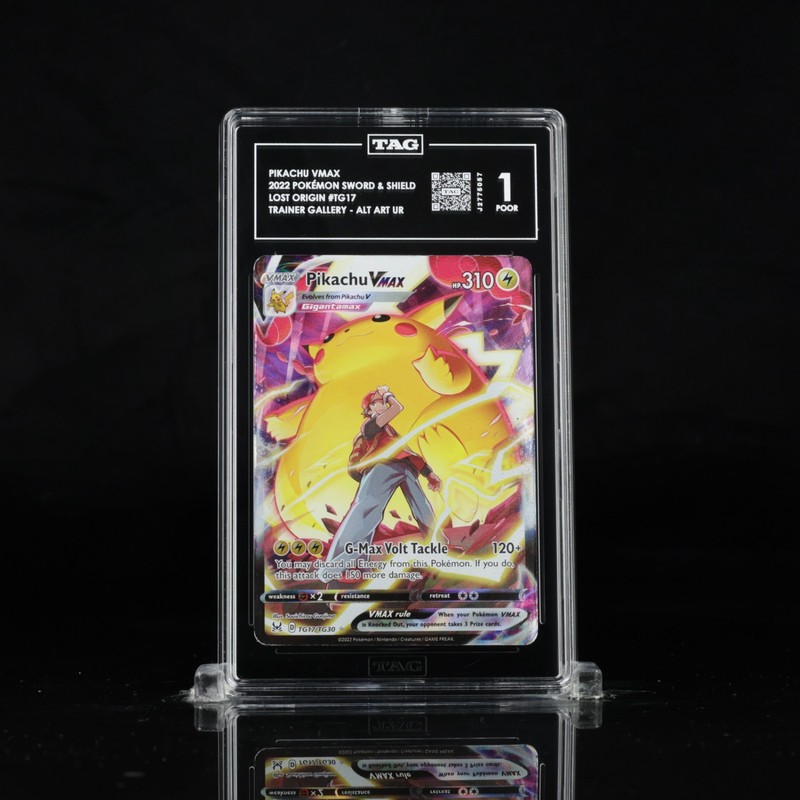 Pikachu VMAX TG17/TG30 Lost Origin trainer Gallery TAG 1