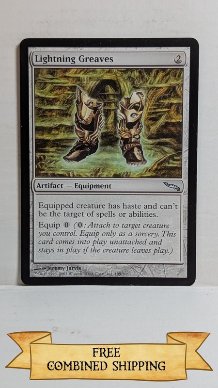 Lightning Greaves Mirrodin …sku: CE541