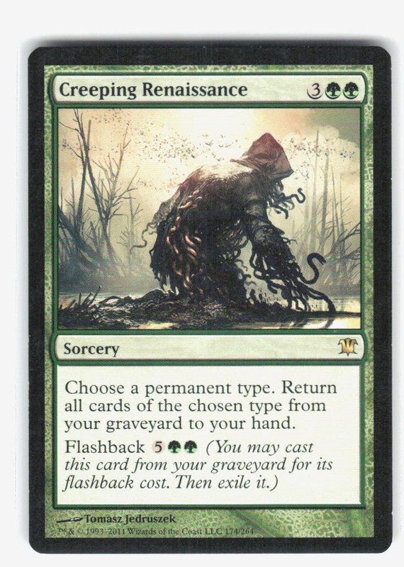 Creeping Renaissance R Innistrad 174 NM-LP