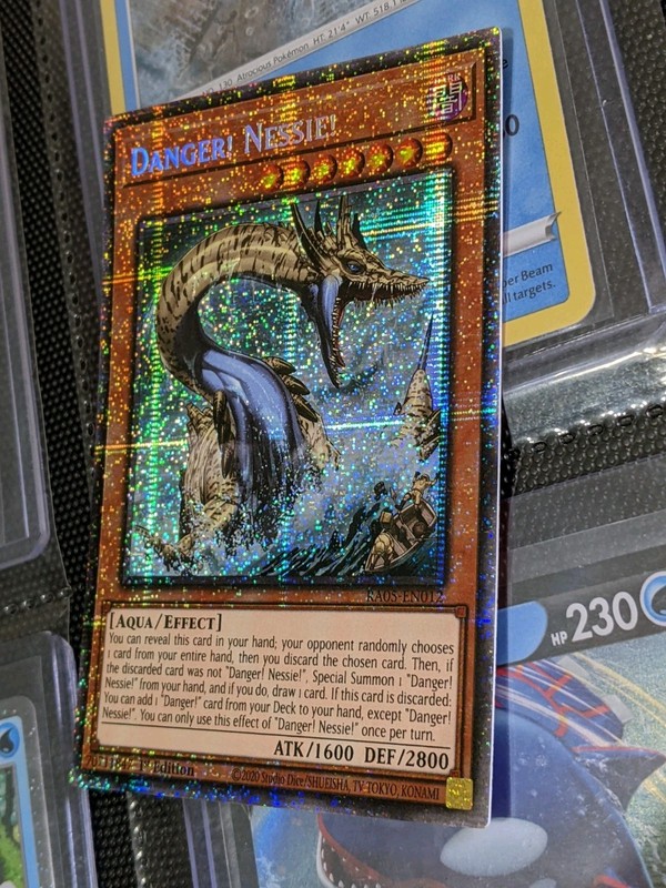 Danger! Nessie! (Starlight Rare) RA05-EN012 Rarity Collection 5; 1st Edition gallery