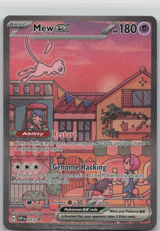 Pokemon Mew ex Holo Promo SV: Scarlet & Violet Promo Cards 053 NM
