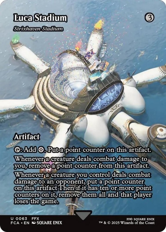 Luka Stadium (Misprint) – Strixhaven Stadium (Showcase) (U) #63 MTG NM