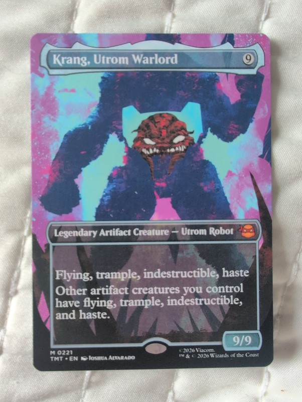 Krang, Utrom Warlord (Borderless) Teenage Mutant Ninja Turtles Regular