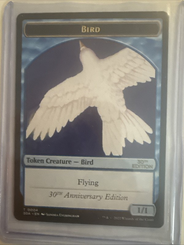 Bird Token Mtg 30th Edition #4