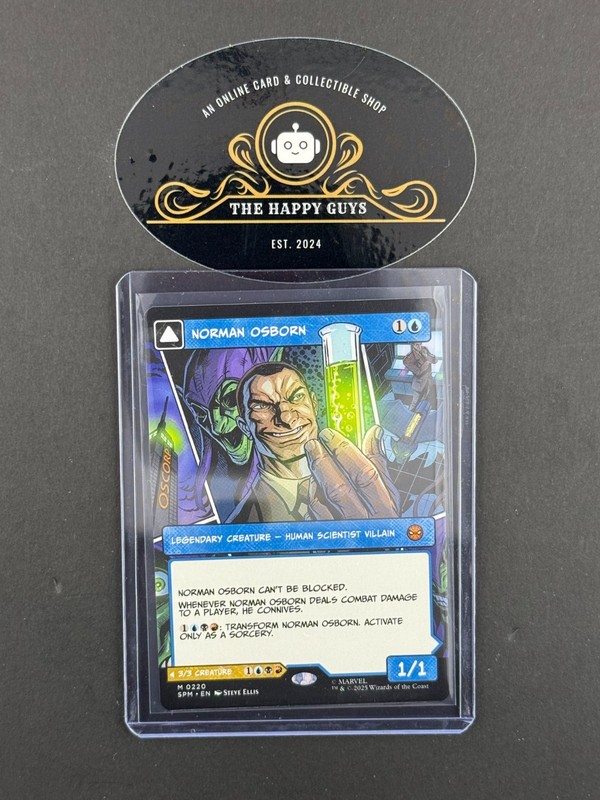 MTG Norman Osborn / Green Goblin (Borderless) #220 Marven’s Spider-Man
