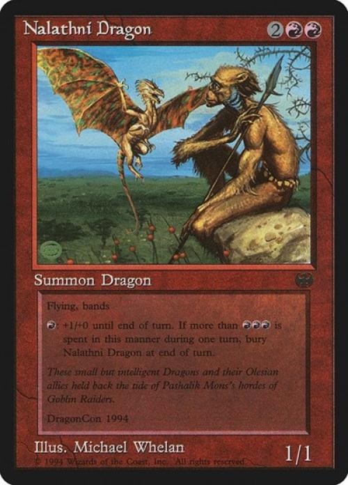 Nalathni Dragon – Damaged / Poor MTG Promos: Media