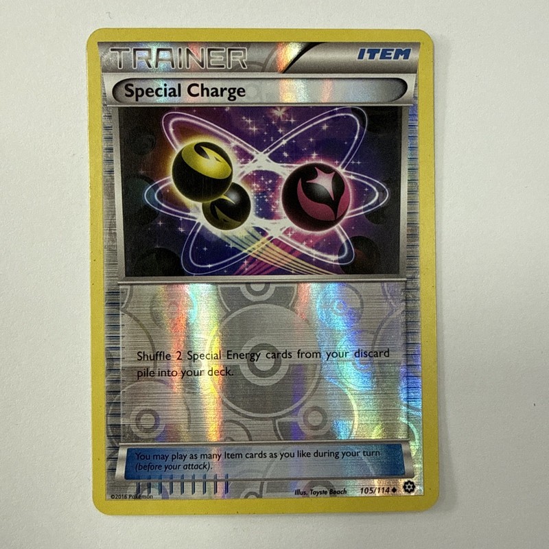 Pokemon TCG – Special Charge – XY Steam Siege – 105/144 – Mint