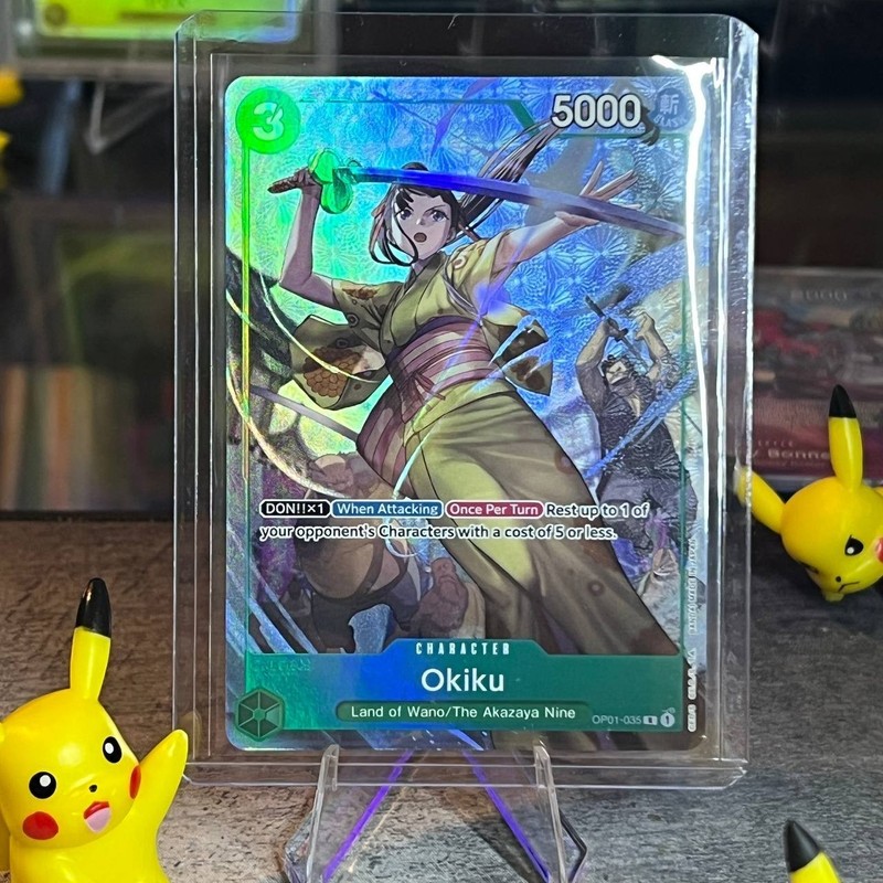 Okiku Premium Card Collection BANDAI GAMES Fest 23-24 OP01-035 R One Piece Promo