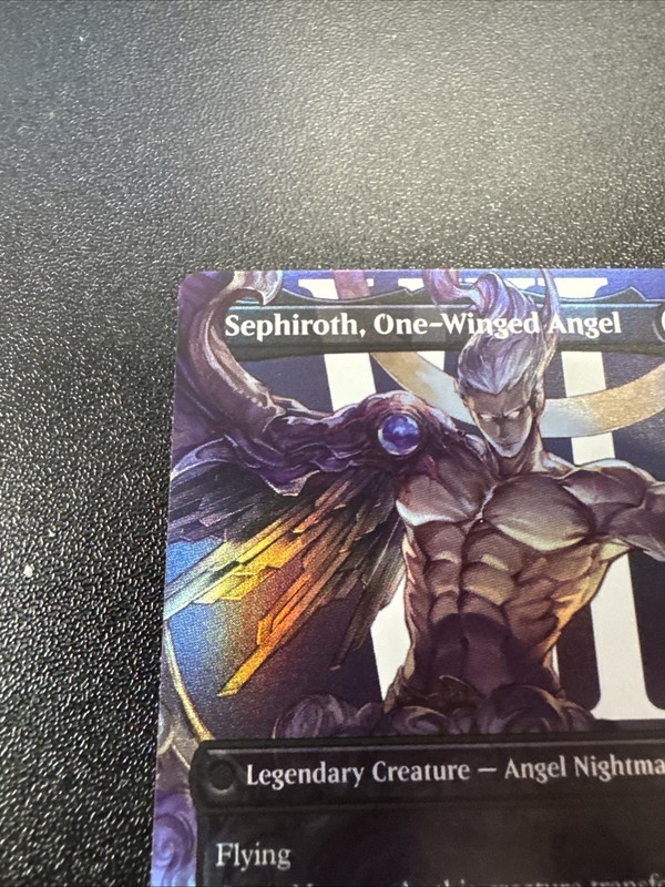 Sephiroth, Fabled SOLDIER (0382) (Borderless) Final Fantasy Foil gallery