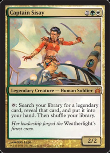 1x Captain Sisay – Foil NM-Mint, English From the Vault MTG Magic