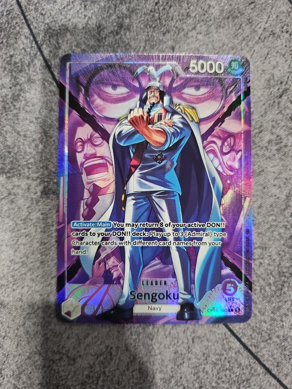 Sengoku (060) Alternate Art OP16-060 The Time of Battle Foil IN HAND Pack Fresh