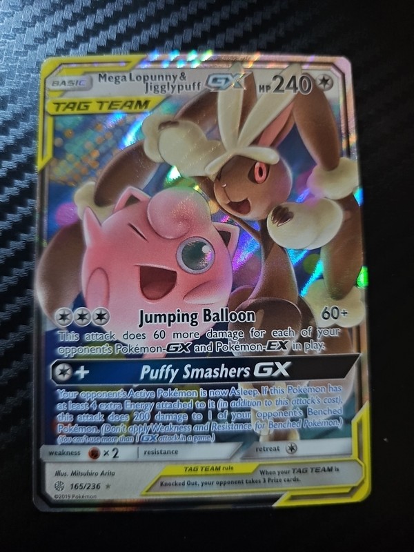 Mega Lopunny & Jigglypuff GX 261/236