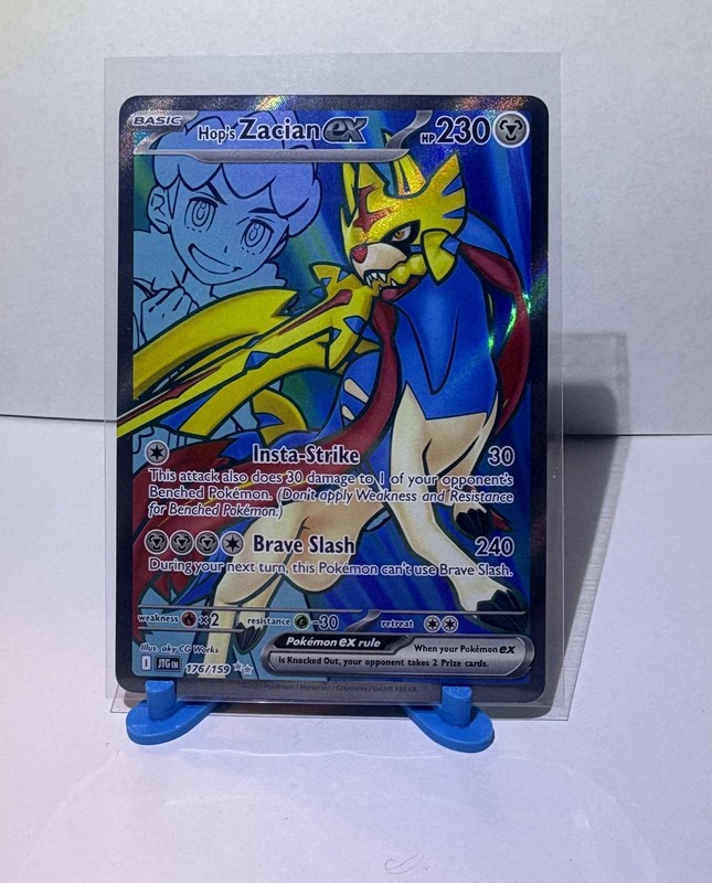 Hop's Zacian ex 176/159 NM gallery