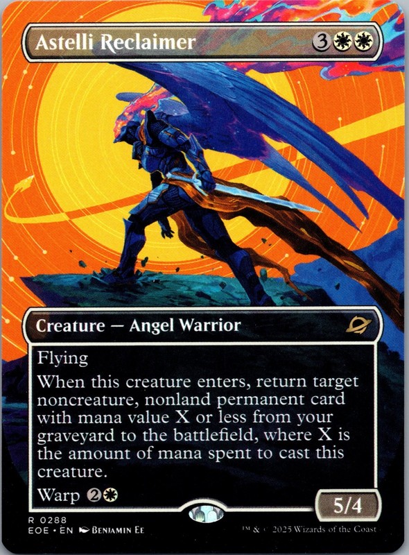 Astelli Reclaimer (Borderless) R Edge of Eternities 288 NM