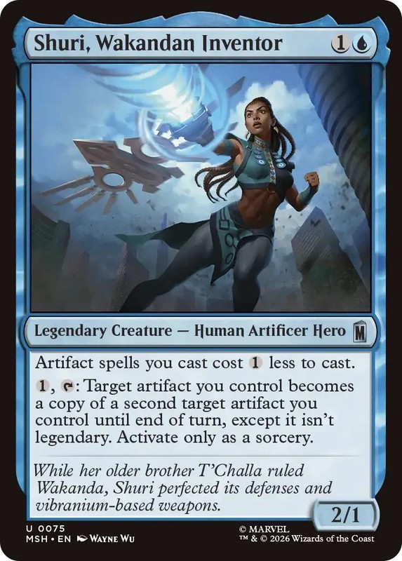 Shuri, Wakandan Inventor – MSH – MTG – NM – EN – 0075
