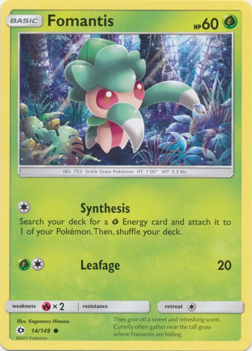 Fomantis – 14/149 – Common – Lightly Played