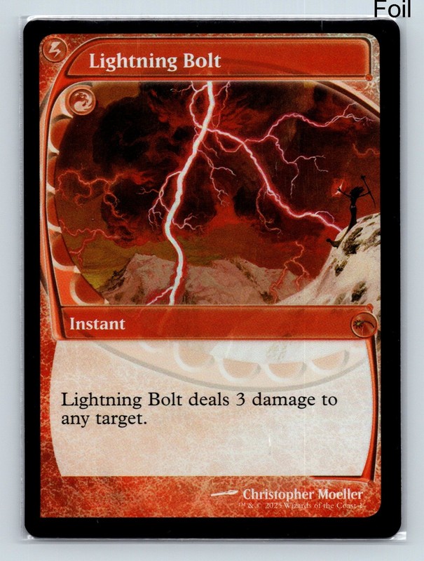 MTG Lightning Bolt (Future Sight) Foil R MagicFest Cards 1 NM Secret Lair
